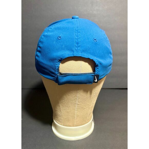 Nike Legacy 91 Dri-FIT Two-Tone Blue Golf Cap – Adjustable Strapback - Picture 4 of 5
